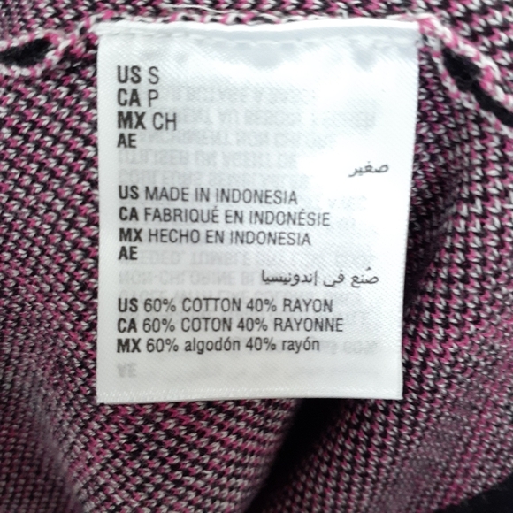 Charter Club Button Front Cardigan S Plaid 337 - Picture 5 of 7